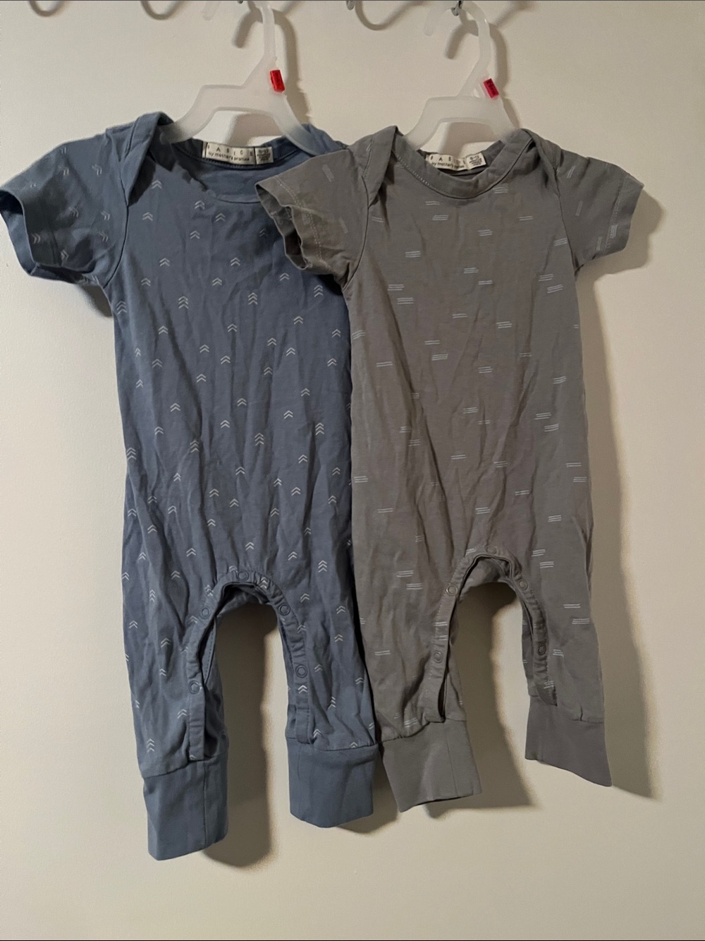 Unbranded Kids One-Piece Romper - Blue and Gray
